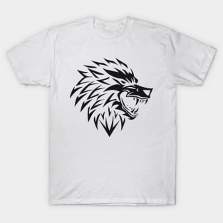 Wolf head symbol icon logo T-Shirt